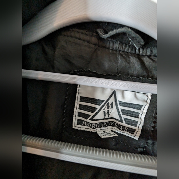 Vintage 90s Morganwear Southwestern cowgirl style Leather JacketFringe & Suede - Picture 4 of 5